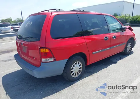 2001 Ford Windstar Lx из США, поврежденный, VIN 2FMZA51491BB39896